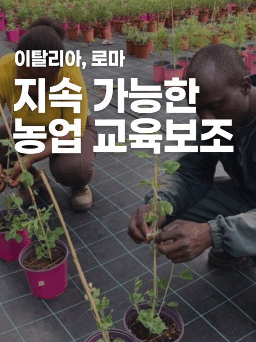 [이탈리아] 지속 가능한 농업 프로젝트