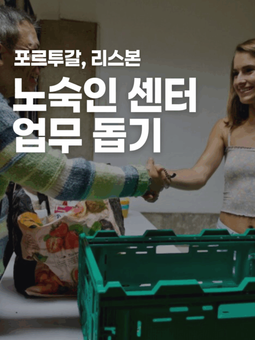 [포르투갈] 노숙인 지원 센터에서 업무 보조
