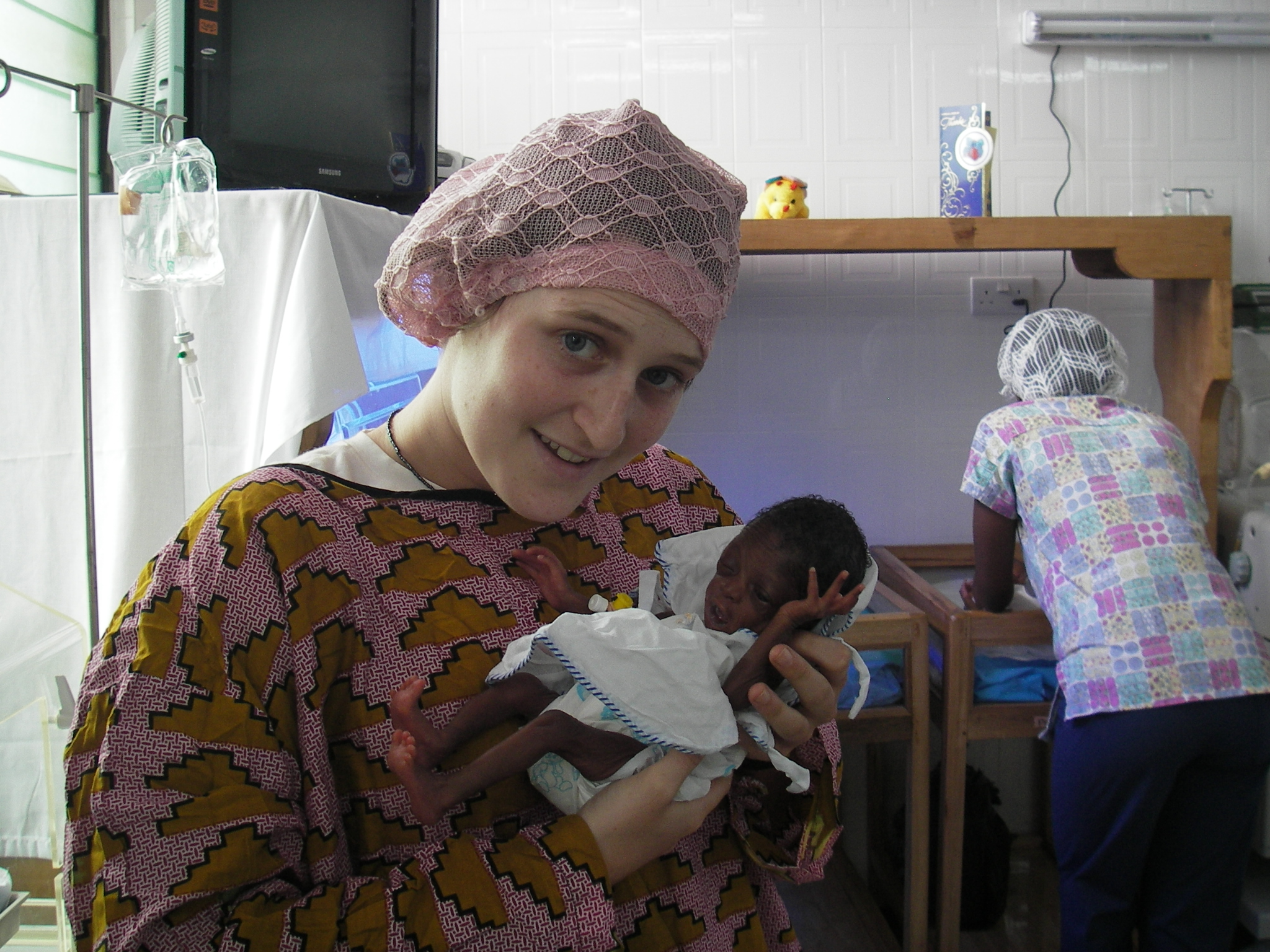 _Participant holding a newborn