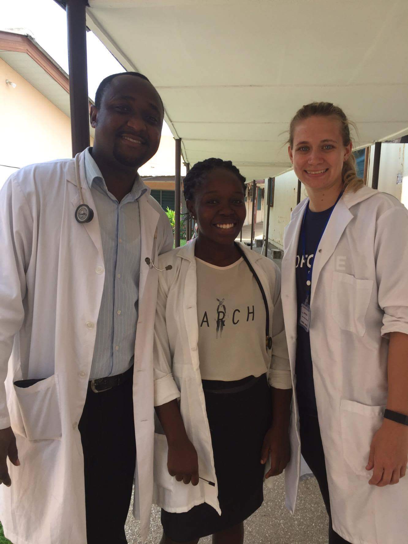 Participant with doctors