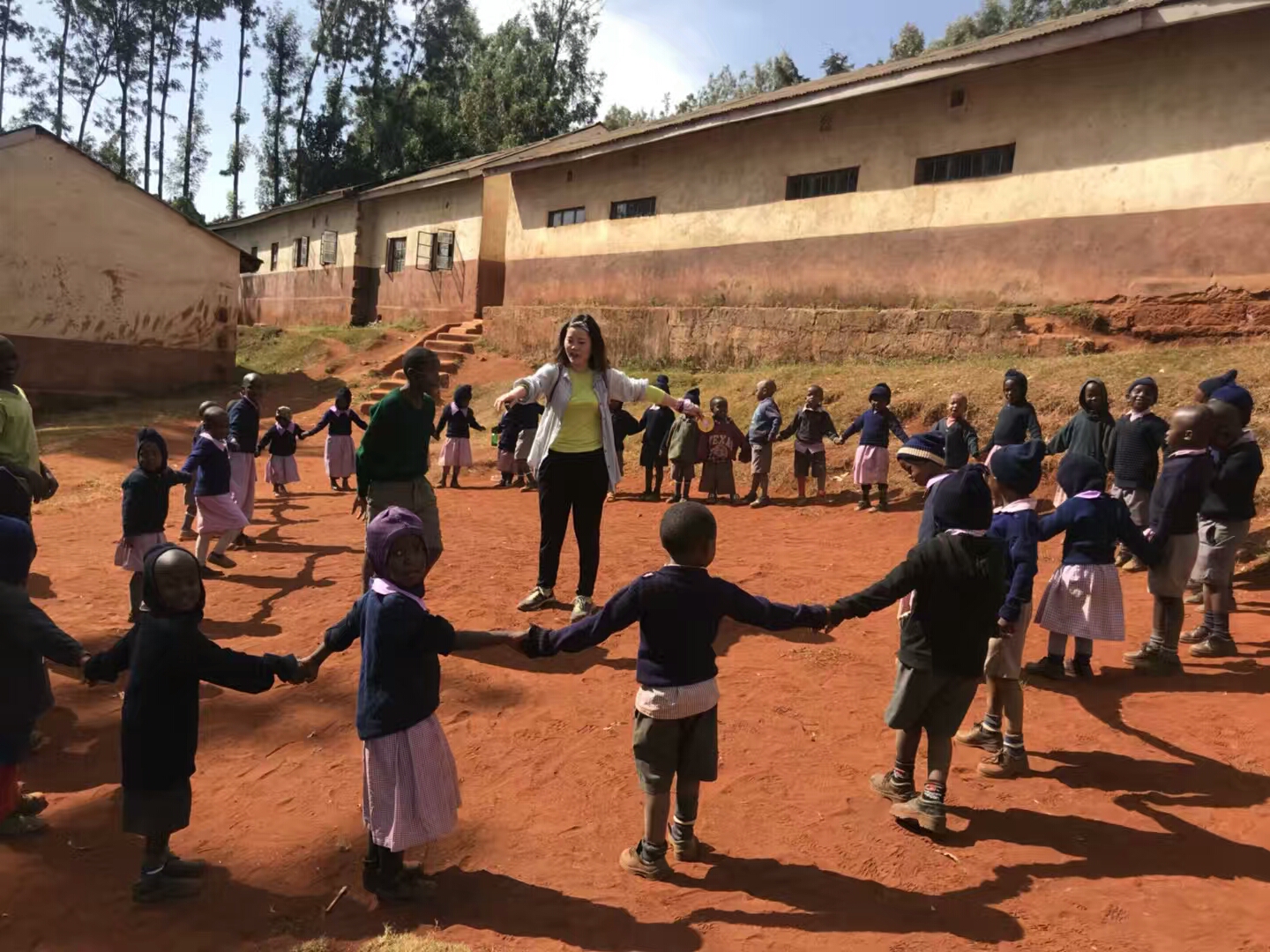 Physical Education with a participant (1)