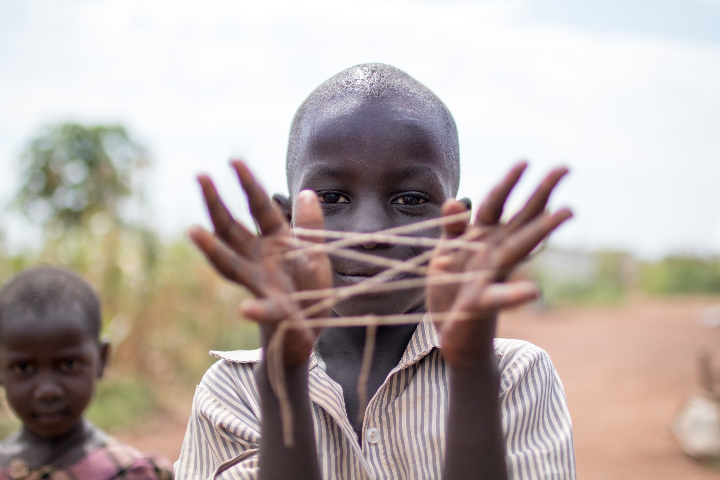 Student at a local school displaying his skills